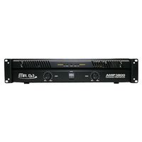 Mr. Dj AMP3800 2-Channel dynamic series power amplifier, Black, Standard