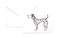 Dalmatian Stationery Note Card Set