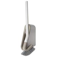 Bath Bliss Extra Slim Wall Mountable Grey Toilet Brush