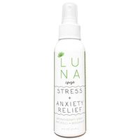 Luna Bergamot & Patchouli Aromatherapy Spray - Stress Anxiety Relief - Room & Pillow Mist…