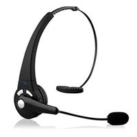 Wireless Headphone for Galaxy A50, A30, A20 - Hands-Free Boom Mic Mono Headset Earphone Single Earbud Compatible with Samsung Galaxy A50/A30/A20 Phone Models
