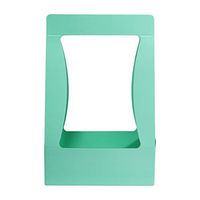 Meidexian888 5PC Waterproof Paper Handmade Flower Basket Insert Bouquet Gift Box (Tiffany blue)