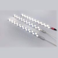 Portable Photo Studio,Trekoo Mini Folding Photography Lighting Box Shooting Tent Kit with Top Hole,Adjustable Brightness 2 LED Lights and 6pcs Background (Silver-2)