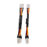 Gimax Case Fan RPM Speed Reduction Silent Connector Resistor Cable Quiet Mode #Sep.10 - (Pins: 4P)