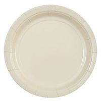 Party Dimensions 75772 24 Count Paper Plate, 7-Inch, Ivory
