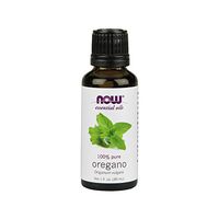 NOW Essential Oils, Oregano Oil, Comforting Aromatherapy Scent, Steam Distilled, 100% Pure, Vegan, 1-Ounce