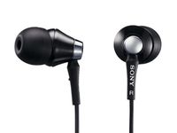 Sony MDR-EX76/BLK EX Style Headphones with Carrying Case (Black) (Discontinued by Manufacturer)