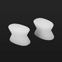 Toe Protector Straightener Separator Alignment Pain Relief Silicone Gel 2Pcs