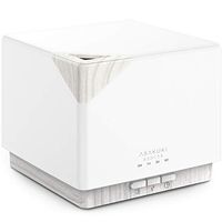 ASAKUKI 700ml Premium, Essential Oil Diffuser, 5 in 1 Ultrasonic Aromatherapy Fragrant Oil Vaporizer Humidifier, Timer and Auto-Off Safety Switch