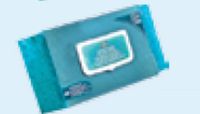 MCK21391100 - Professional Disposables Personal Wipe Hygea Solo Soft Pack Aloe
