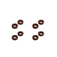 4 Pair Silicone Eyeglasses Sleeve Retainer - Glasses Frame Grips Anti-Slip Silicone Holder Ear Cushions for Sunglasses Coffee