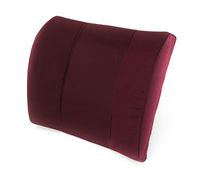 Alex Orthopedic 5321-BU Molded Lumbar Cushion, Burgundy