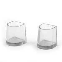 Andux Women Lady High-Heel Protector Wear-Resistant Covers Shoes Care Product Transparent 30 pairs-GGXT-04 (S)