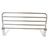 LXT PANDA Safety Adult Bed Rail, Home Elderly Bedside Safety Rail, Foldable Stainless Steel Elderly Bedside Safety Rail Adjustable Bed Rail Guard Safety Side, for Handicap, Seniors & Adults.