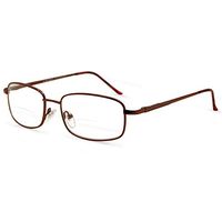 In Style Eyes Enda Middle Bifocal Reading Glasses Brown 1.75