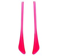 FOOUSA Replacement Temple Tips Arm(Ear Socks) for Ray-Ban Aviator RB3025 3026 Sunglasses Repair Kits (Red)