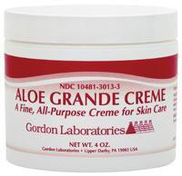 10481-30133 Part# 10481-30133 - Cream Moisturizing Aloe Grande Vitamin E 4oz Ea By Gordon Laboratories