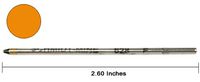 Monteverde Refills D-1 Size Soft Roll Orange Medium Point Multi Functional Pen - D131OR