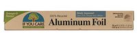 IF YOU CARE 100% Recycled Aluminum Foil, 50 Sq Ft