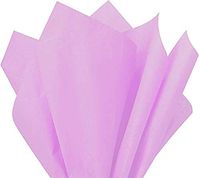 Flexicore Packaging |Light Lilac Gift Wrap Tissue Paper | Size: 15 Inch X 20 Inch | Count: 10 Sheets | Color: Light Lilac | DIY Craft, Art, Wrapping, Crepe, Decorations, Pom Pom, Packing & Party