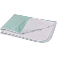 Platinum Care Pads Extra Heavyweight Opulence Underpad/Bed Pad with Padding & Soft Touch Top for Premium Comfort Washable/Reusable Green Vinyl Barrier Size 18x20 (Pack of 12)
