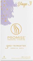Third Trimester Promise Prenatal Stage 3 for Weeks 28-40 (3 Month Supply) Organic, Non-GMO Pregnancy Nutrition - Once a Day