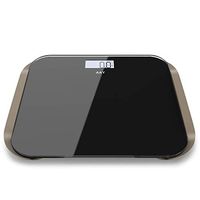 AAY Digital Weight Scale Bathroom Scale for Body Weight with Step-on Technology 4 High Precision Sensors Tempered Glass Large Backlit LCD Display Body Tape Measure Included 400lb/180kg/28st