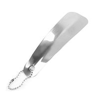 Shoe Horns NINILUCK 6.2 inch for Boots Leather Shoes Sports Shoes Metal Shoe Horns for Home Shoe Store and Travel Use Stainless(2pcs)