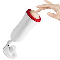 Hānd Frěe Aircrāft Cup, Māle Māstūrbātòr Massage Cup Toys Release Stress, 3D Texture Convex Měn Masturbation