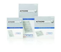 ACTISORB Silver 220 Antimicrobial Binding Dressing 4.2" x 7.6" Box: 10 by Johnson & Johnson