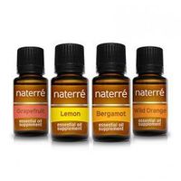 Naterre 100% Pure Essential Oil Kit - Citrus Collection - 5ml, 4 Pack