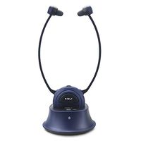 2019 New Artiste Digital Wireless TV Headphones with Bluetooth Transmitter (Optical RCA AUX), TV Hearing Devices for Hard of Hearing and Seniors, Plug & Play, Sound Clarifying, No Delay - E3