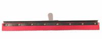 Haviland 02118SE EPDM Rubber Non-Marking Standard Duty Serrated Applicator Squeegee, 18" Length, 3/16" Serration, Red