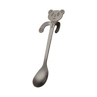 Shuohu Cartoon Panda Stainless Steel Hanging Handle Coffee Stirring Spoon Drinking Tool