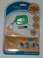 New-VuPoint DC-ST12NG-VP Key Chain Digital Camera (Neon Green) - DC-ST12NG-VP
