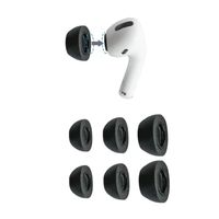 COMPLY Foam Ear Tips for Apple AirPods Pro Generation 1 & 2, Ultimate Comfort| Unshakeable Fit| Assorted Sizes S/M/L, 3 Pairs