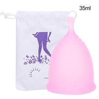 Canyita Silicone Menstrual Cup, Smooth Feminine Hygiene Cup Tampon and Pad Alternative for Women (1# 25ml)
