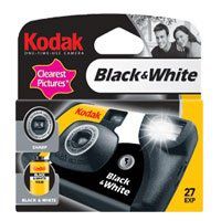 KOD8994840 - Black White Max One-Time Use Camera, 27 Exposures