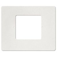 Intrasonic Technology IST Retro Intercom Room & Patio Station Horizontal Plastic Cover Plate, White (RETRO-5RH)