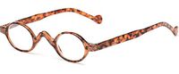 The Osbourne Vintage Professor Oval Round Reading Glasses Spring Hinge Readers for Men and Women, 2.00 Tortoise
