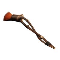 Traditional Chinese Kongfu Tea Bamboo Brush Teapot Pen Handmade Bamboo Root Tea Ceremony 2 Options - Light Brown, Thin 20cm