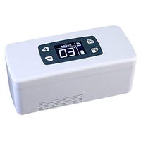 2-8°C Mini Insulin Refrigerated Box, Portable Car Medicine Interferon auxin Small Refrigerator Freezer, Drug Reefer Mini Fridge for Home/Car/Travel/Camping.