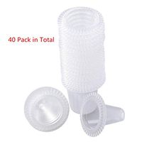 Exceart 40pcs Disposable Digital Ear Thermometer Covers Ear Probe Lens Filters Caps for Electric Ear Thermometer