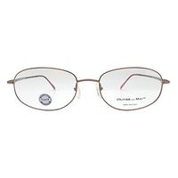 Oliver And Mac Men's London Eyeglasses Prescription Frames (Brown, 57-19-145)