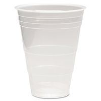 Translucent Plastic Cold Cups, 16oz, 50/pack