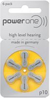 PK Cell ZA10-6B Hearing Aid Battery 1044; Pack of 6