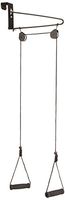 Sammons Preston Reach 'N Range Overhead Pulley, Overhead Shoulder Pulley for Physical Therapy, Over the Door Pulley with Foam Handles for Increasing Range of Motion, Overdoor System for Rehabilitation