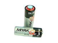 A23 Battery 12V Alkaline 55 mAh for Garage Doors Opener, Ceiling Fans & Wireless Doorbells Remotes Type: 12 Volt MN21 23GA 21/23 GP23AE A23G A23S by MIYAK (25 pcs)
