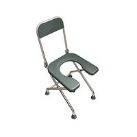 Household Toilet Chair - Stainless Steel Foldable Multi-Functional Toilet Chair, Non-Slip and Durable, Suitable for Pregnant Women The Elderly, Etc