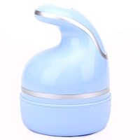 XGuang Electric Scalp Massager, 3D Scalp Massage Instrument USB Recharging Water Wave Head Massager Handheld Head Massager Deep kneading Massage for Head,c